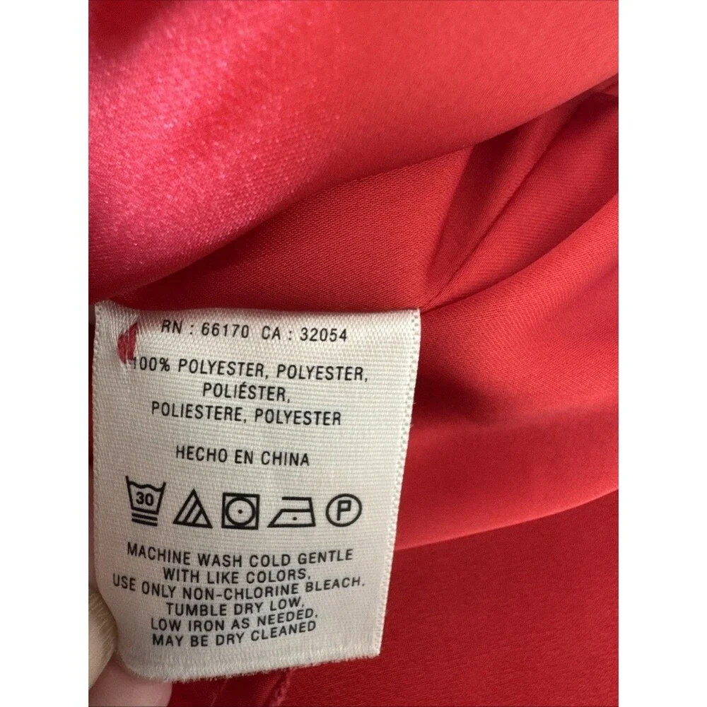 Anthropologie Vanessa Virginia Persian Rose Dress Tassels Red Navy White Small - Picture 7 of 14